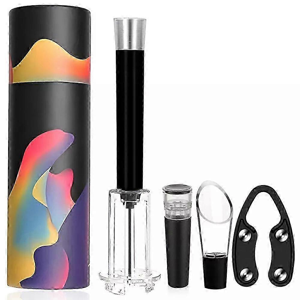 wine opener set with air pump and accessories