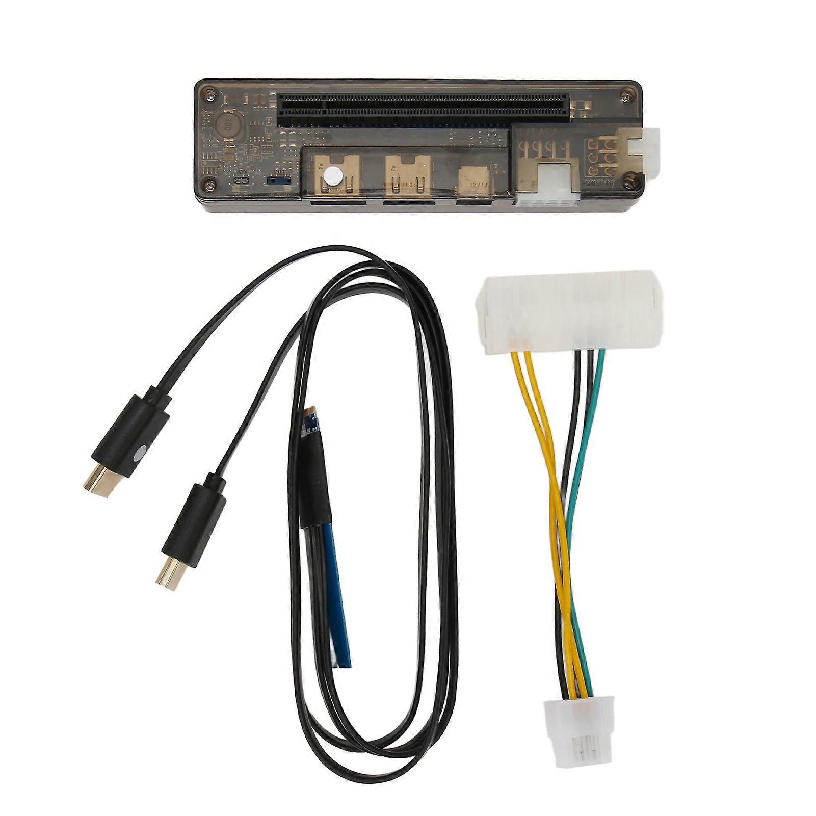 Laptop Video Card Dock M.2 M Key PCI E 16X 6Pin 8Pin Power for Gaming PC Upgrade