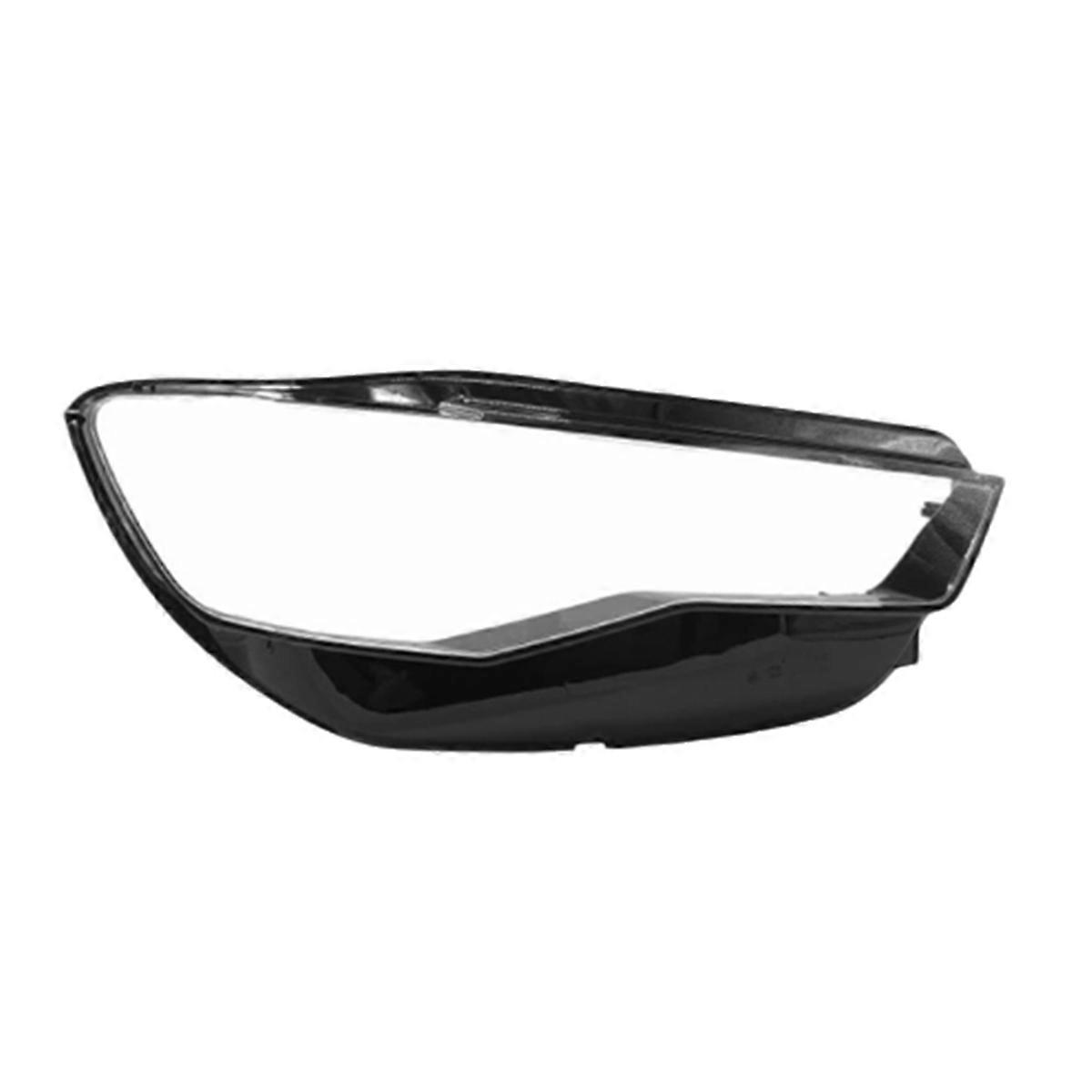 Car Front Headlight Cover Lampshades Lamp Shell Headlights Lens Cover for A6 C7 2016-2018 Right