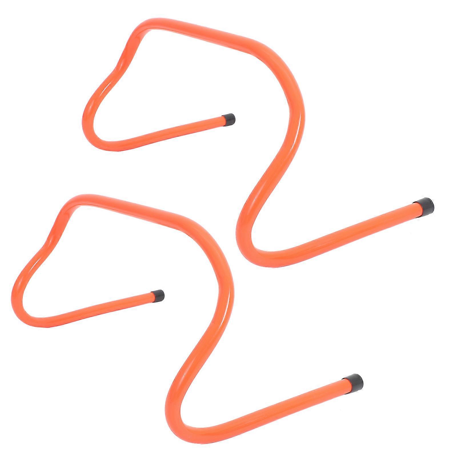 2Pcs Convenient Agility Plastic Training Hurdle for Professional Speed Drills