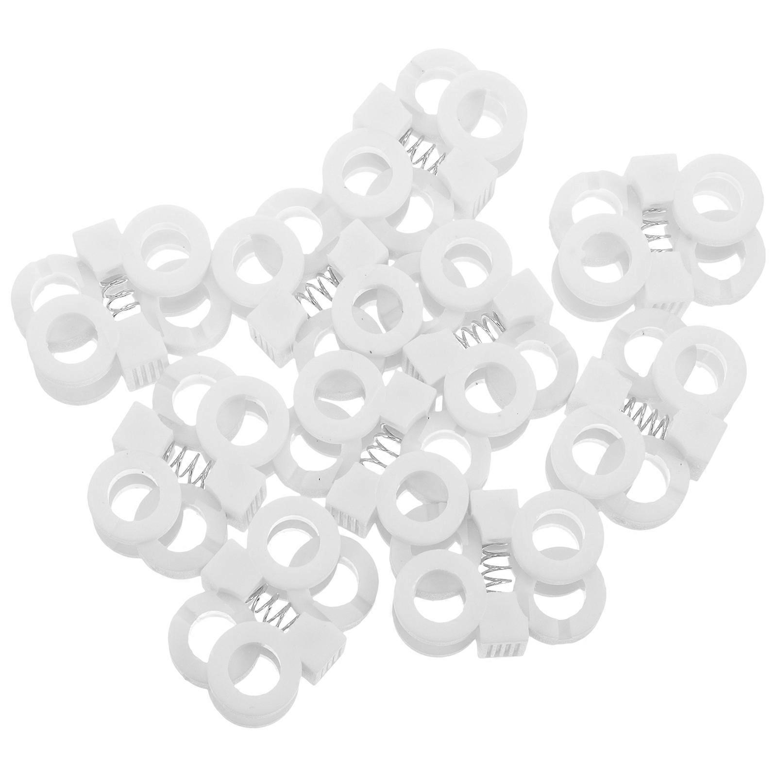 10pcs Shoe Cord Locks Shoelace Stoppers Fasteners for Sneakers Shoelaces