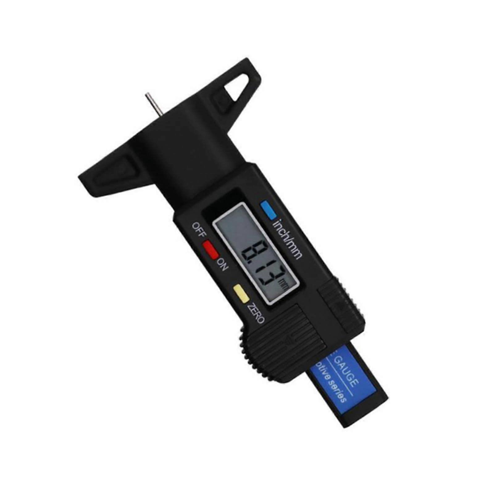 Digital Car Tire Tread Depth Gauge Meter Caliper Thickness Measuring Tool for Accurate Auto Tire Wear Detection