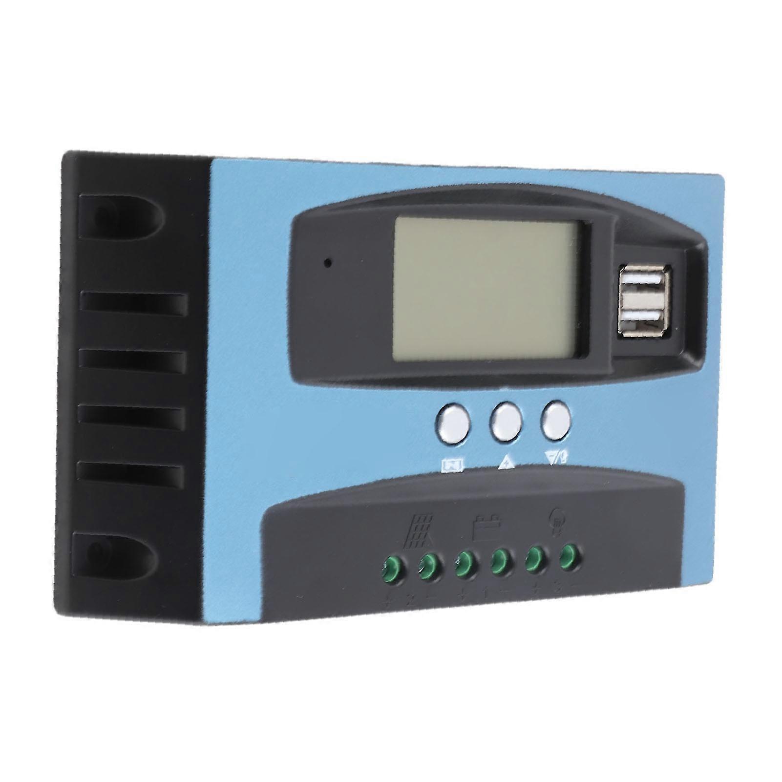 MPPT Solar Charge Controller 3 Phase Charging Protective Solar Panel Battery Regulator 12V 24V 50A 