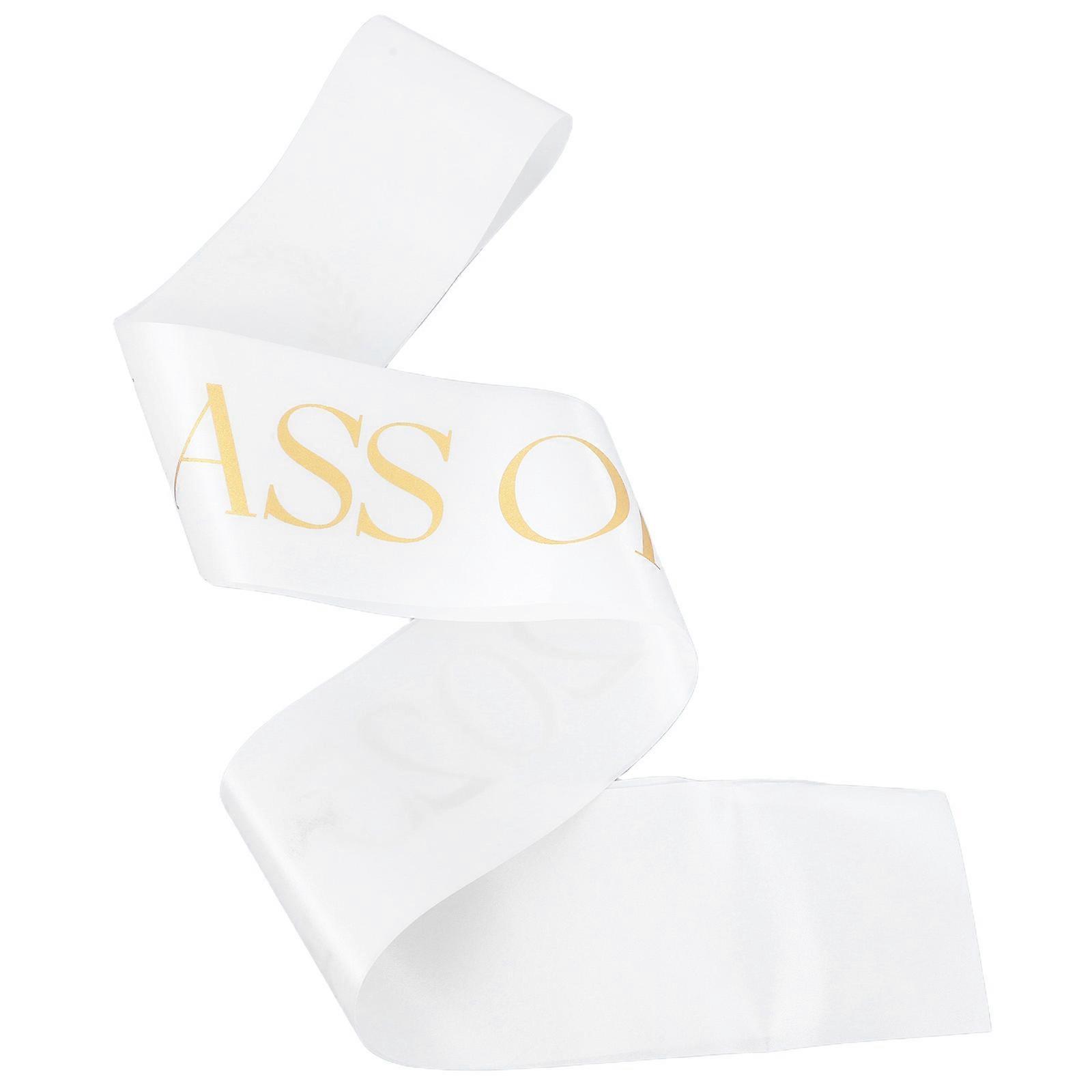 Graduation Party Shoulder Belt Sash Stole for Senior and Graduate
