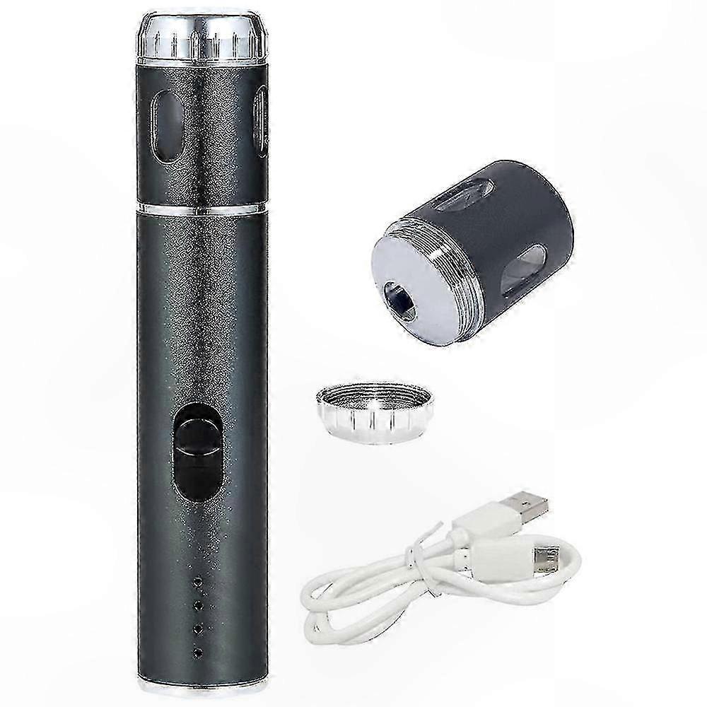 USB Rechargeable Electric Spice Grinder for Kitchen Use (Grey)