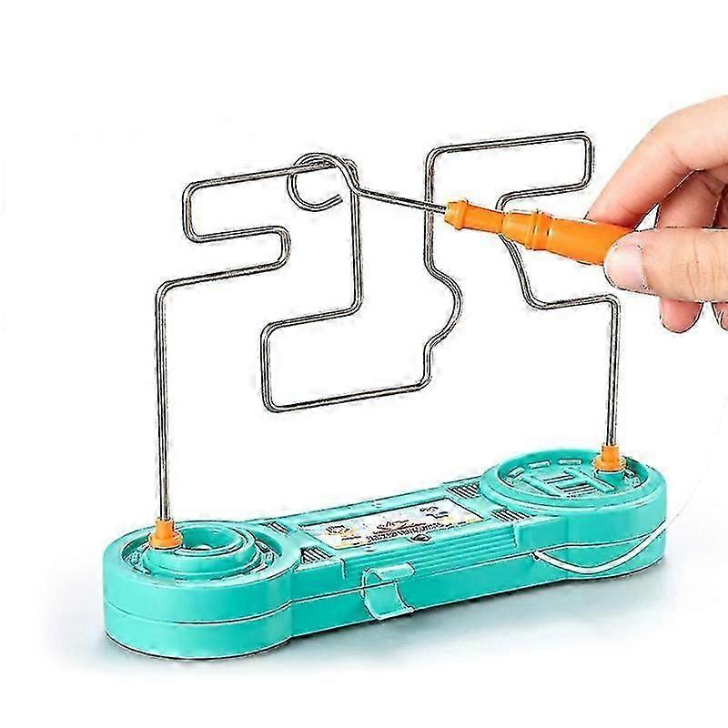 Physical Scientific Educational Touch Maze Game Electric Shock Toy Easy Using