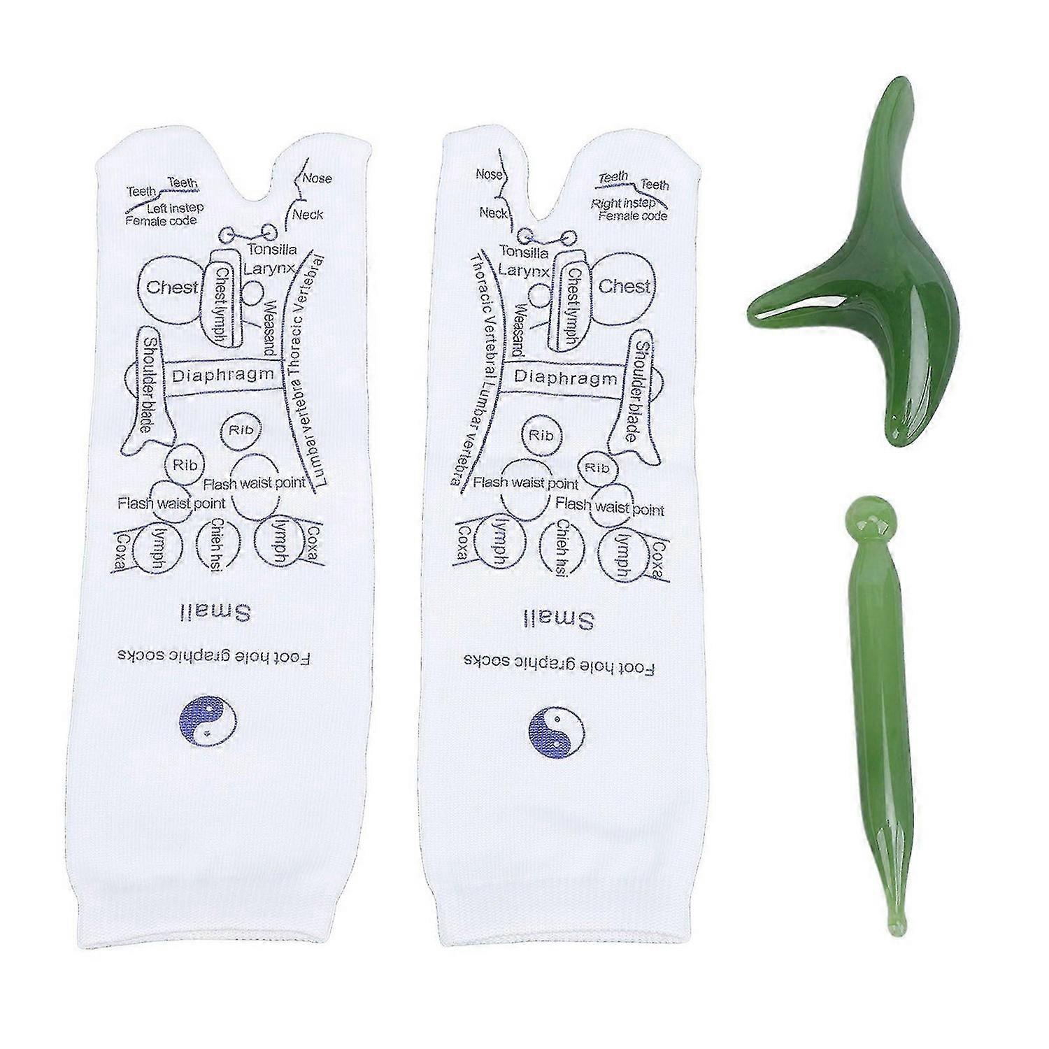 2025 Latest Model Acupuncture Point Sock Set Effective Portable Breathable Tir...