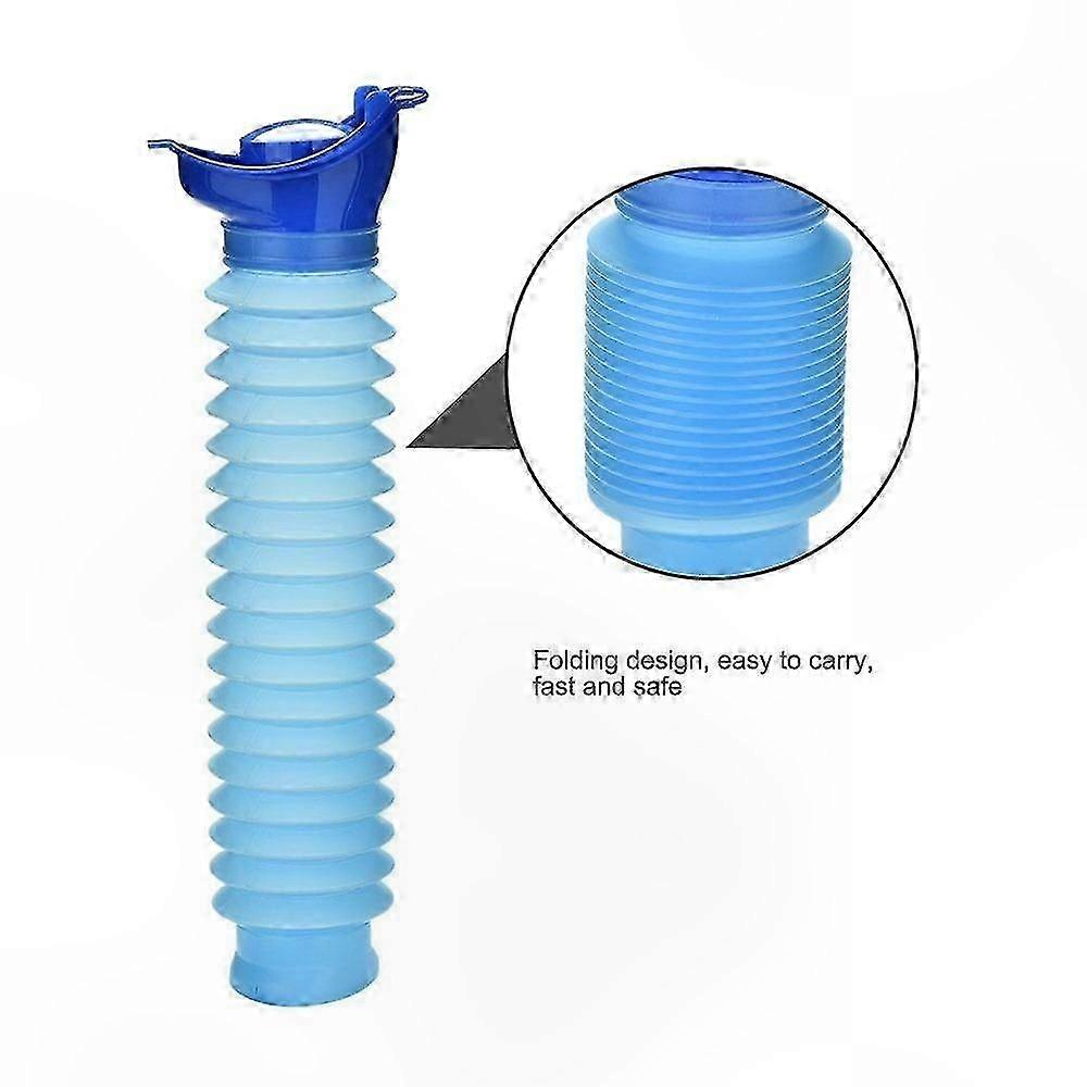 Portable 750ML Urinal Bottle for Travel, Outdoor Camping, and Emergency Use, Suitable for Adults and Kids, Easy to Carry and Clean