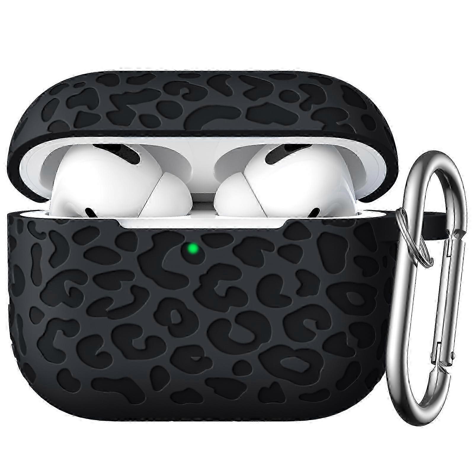 AirPods Pro 2. Compatible with the 2nd generation case, Leopard Patterned Soft Silicone Case 2025