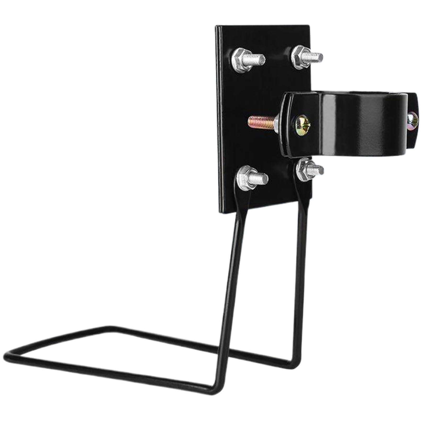 Front Bike Rack Thickened Adjustable Ebike Front Basket Black LShaped HeavyDuty Iron Support Bracket Unisex