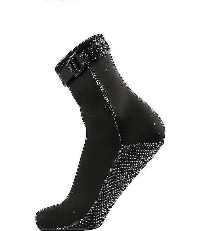 1 paire de combinaisons natation Chaussettes de plongée Néoprène 3mm Néoprène Antidérapant Chaussettes d’eau