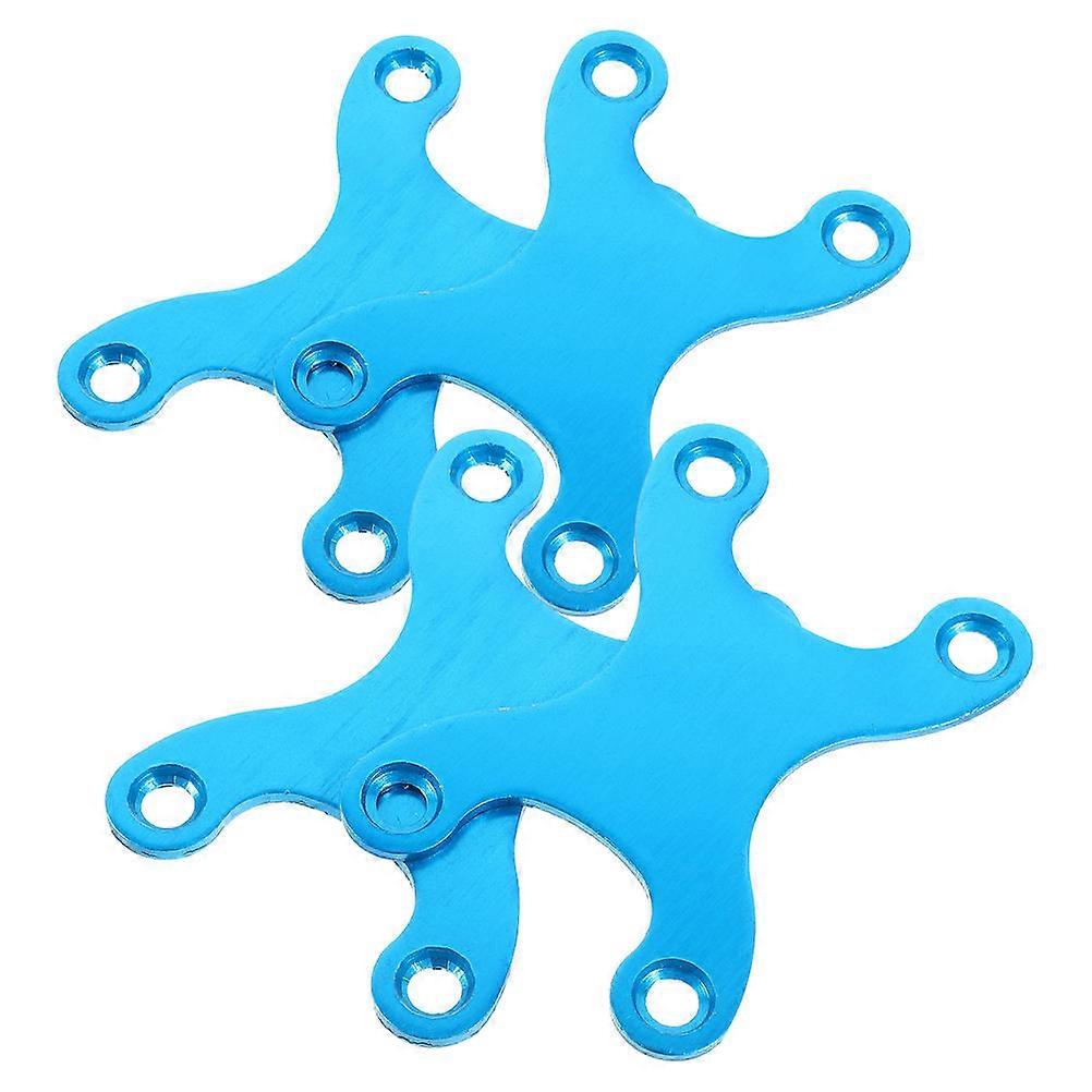 Aluminum Skateboard Bridge Gasket Support Fixing Skateboard Accessory 12Pcs