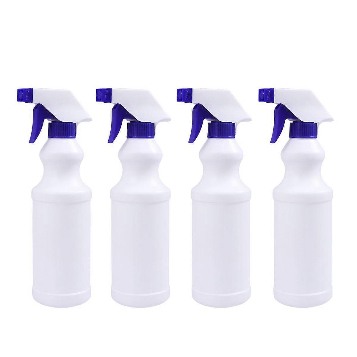 4PCS 500ml 16oz πλαστικό κενό βιομηχανικό εργαστήριο μπουκάλια ψεκασμού απόδειξη χημικών ανθεκτικό ομίχλη αλκοόλ μπουκαλιών αραίωσης μπουκαλιών ρευμάτων ομίχλης