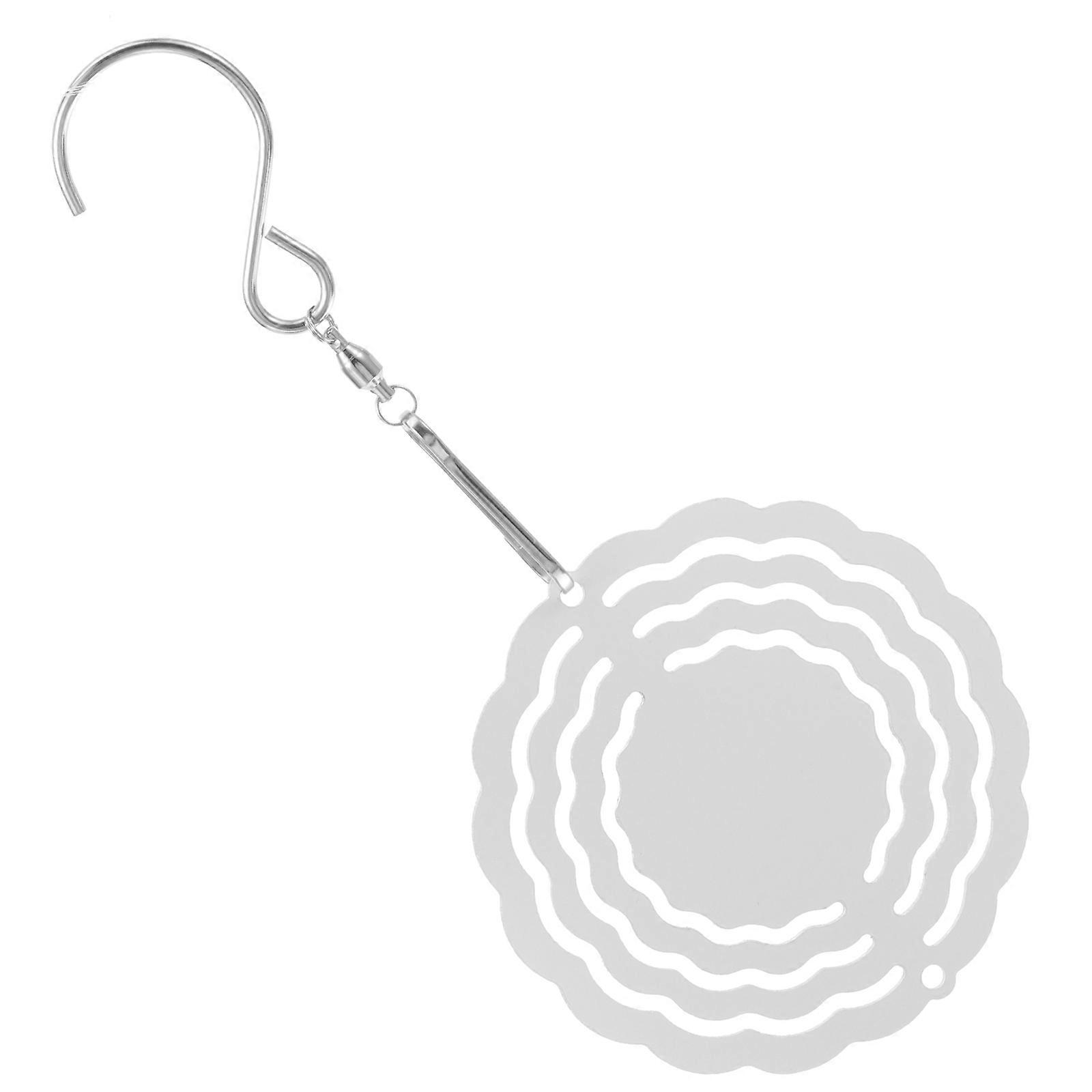 Sublimation Wind Spinner Aluminum Hanging Wind Spinner Decor 2Pcs
