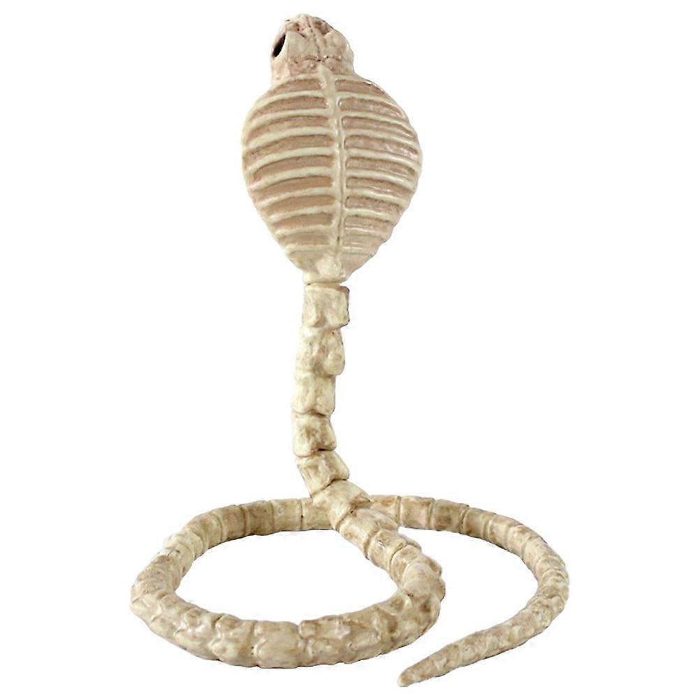Bar Decoration Eyeglasses Cobra Skeleton Model for Party