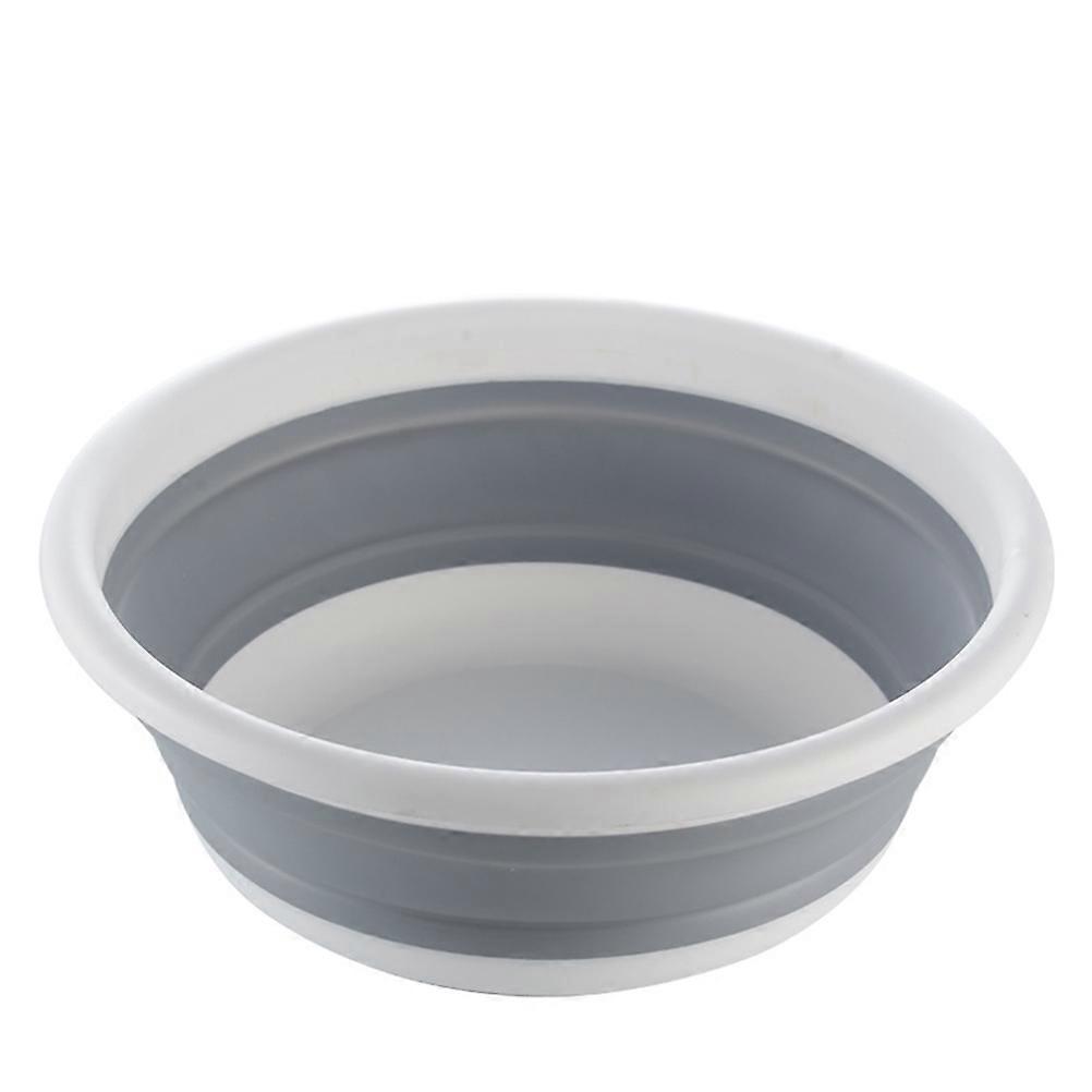 Folding Water Storage Bucket Multiuse Foldable Pail Hiking Environmentally Friendly 1Set