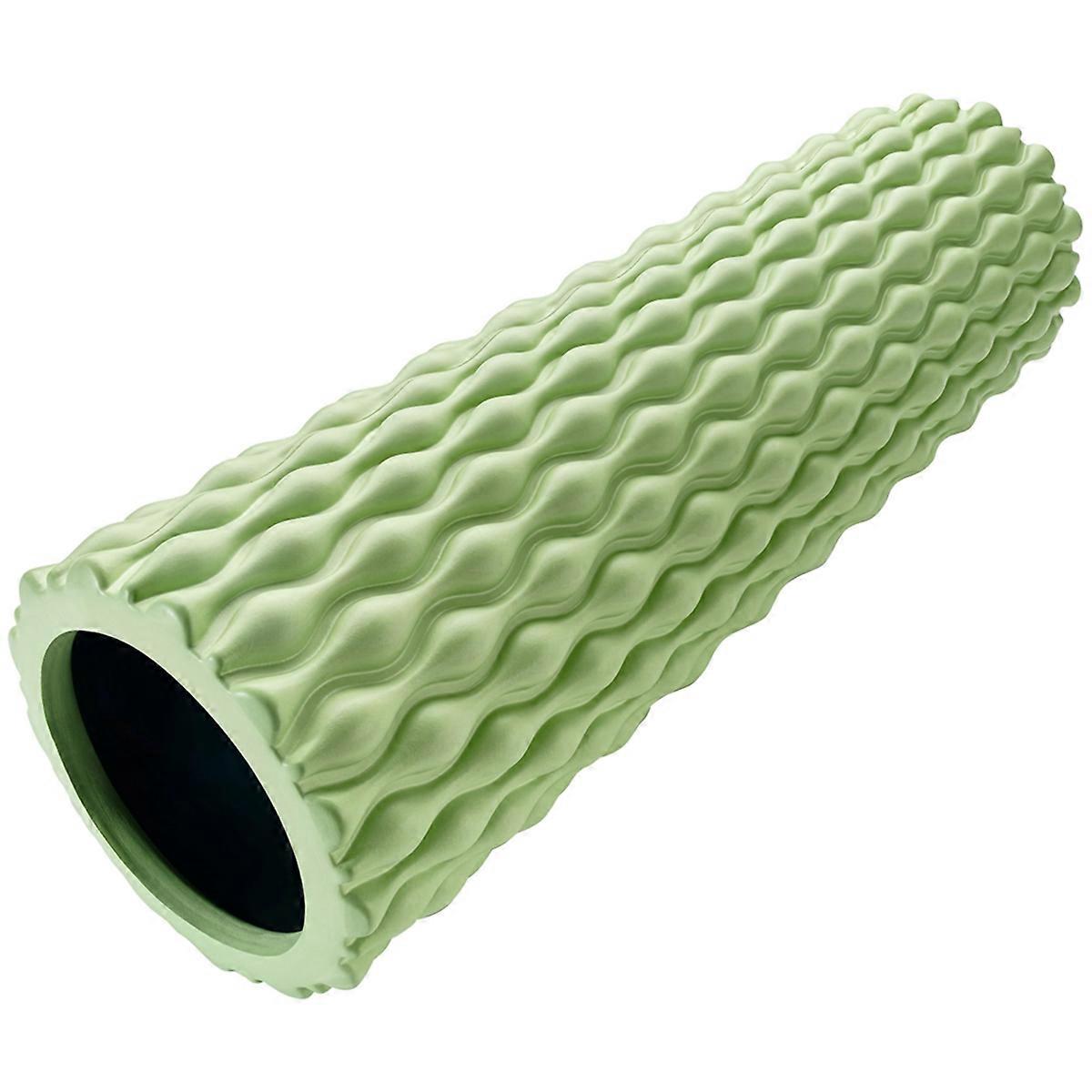 Textured Foam Rollers For Muscle Massage Medium-Density Back Green