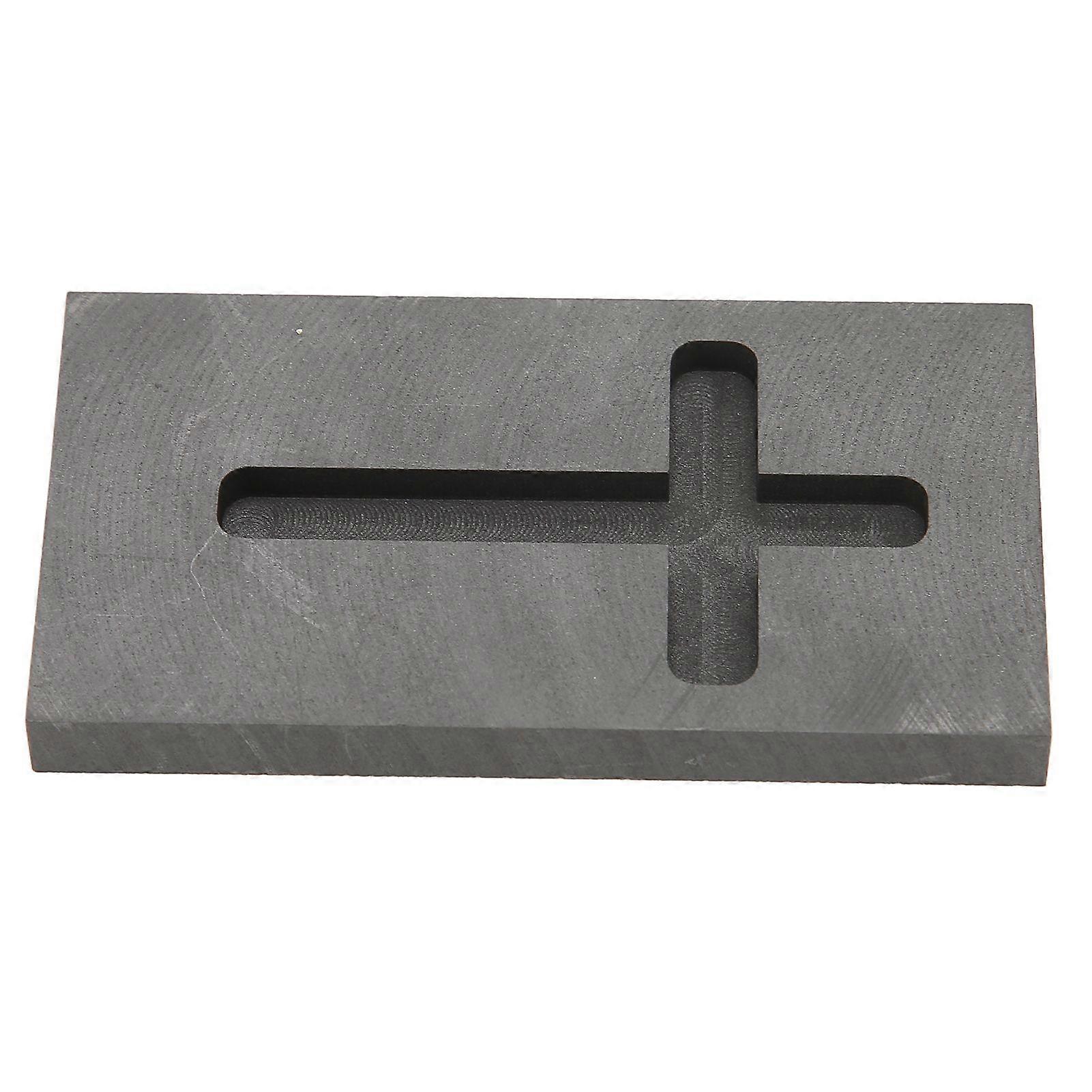 Graphite Ingot Casting Mold Professional Crossed Metal Refining Mould for Gold Silver Aluminum