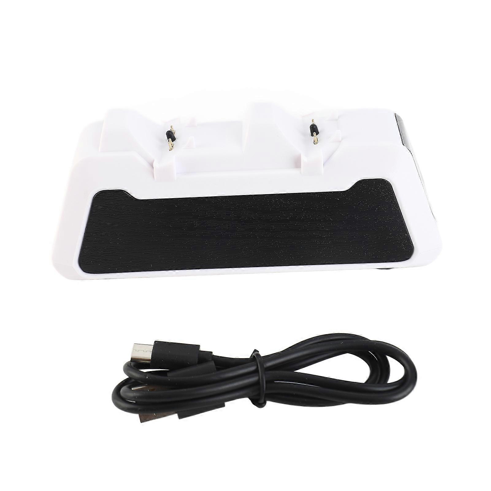 Dual Game Controller USB Charging Station with LED Indicator and Safety Features