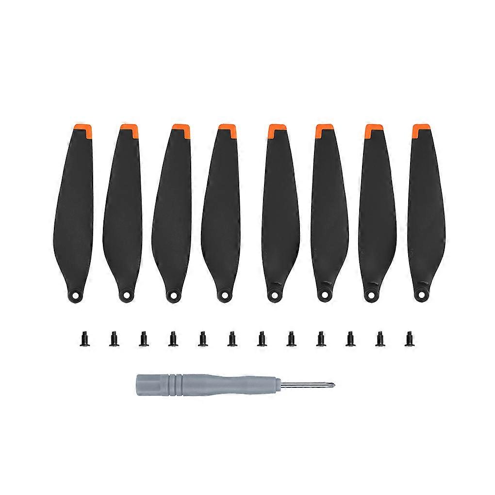 8pcs Wing Paddle Dual Lower Noise Airfoils Small Easy to Install and Disassembly Airfoil Carry Easily Minimalist