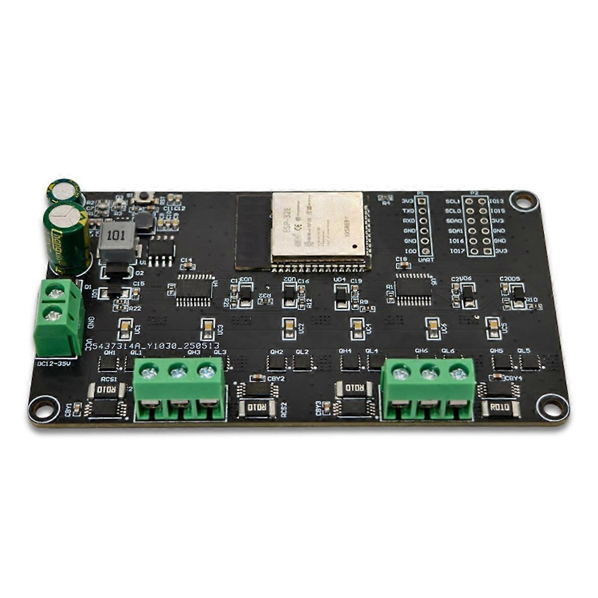 ESP32 Simple FOC Dual-Channel Brushless Motor Driver Board with ESP32-WROOM-32E Module for