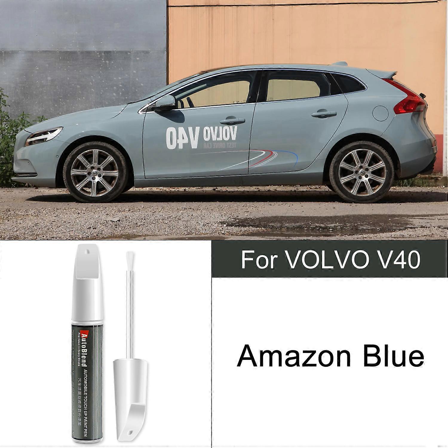 Compatible Paint Repair Pen for VOLVO V40 Precise Color Matching Scratch Removal and Clear Coat Pen To Restore Paint Gloss and Texture