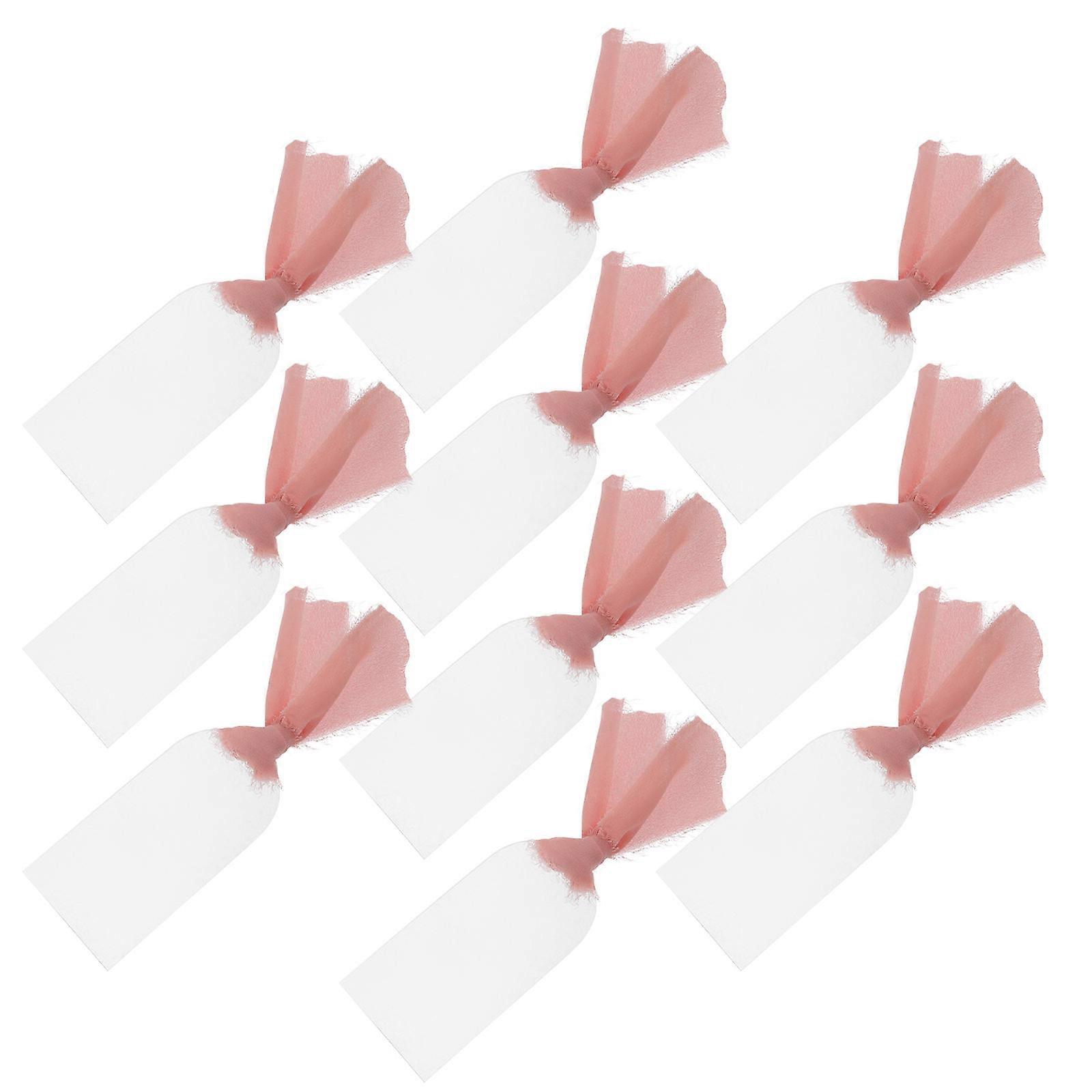 30 Pcs Acrylic Wedding Tags For Reserved Seating Decoration At Parties Smooth Transparent Finish With Elegant Style