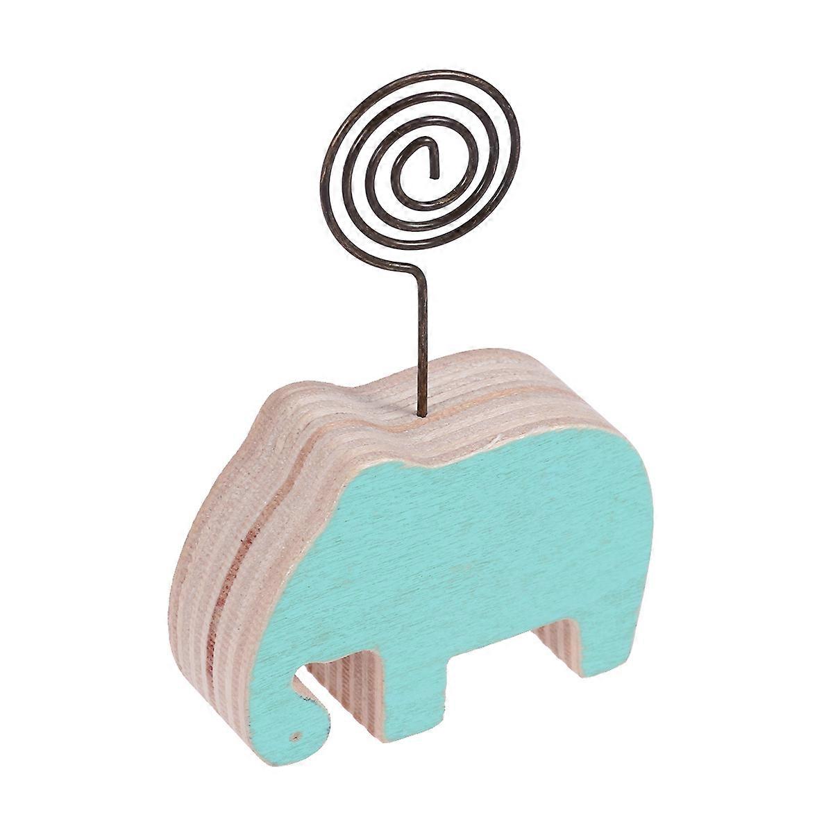 Paper Elephant Shape Desktop Clip for Office Use 3Pcs