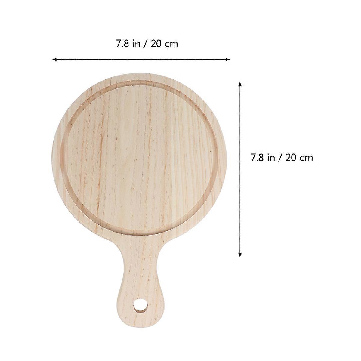 Baking Tool Wooden Pizza Peel Paddle Ideal For Pizza Lovers With Non-Stick Feature And 8 Inch Size 1Pack