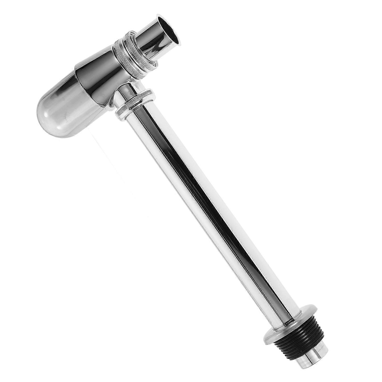 Drain Pipe Sink Extension 4Pcs For Bathroom Odor Prevention And Stylish Washing Basin Use In Silver Color