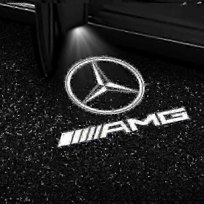 2x Bildörr LED-projektor för GLS / GLC / GLB / GLA / A / B / C / E-S