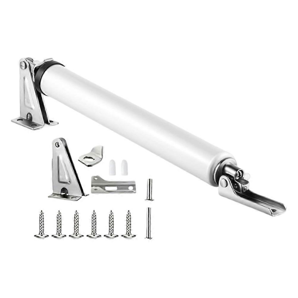 Robust Aluminum Alloy Door Closer with Positioning Stop Adjustable Features for Customized Closing Speed and Damping Control