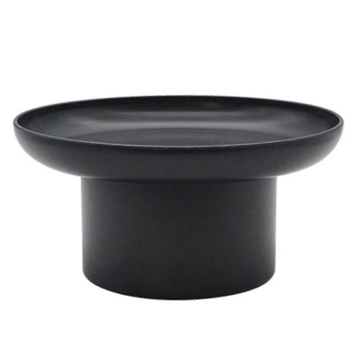 ABS الفاكهة العطور مستحضرات التجميل صينية أسود أبيض جولة الزخرفية صينية المنظم مجلس الديكور المنزلي