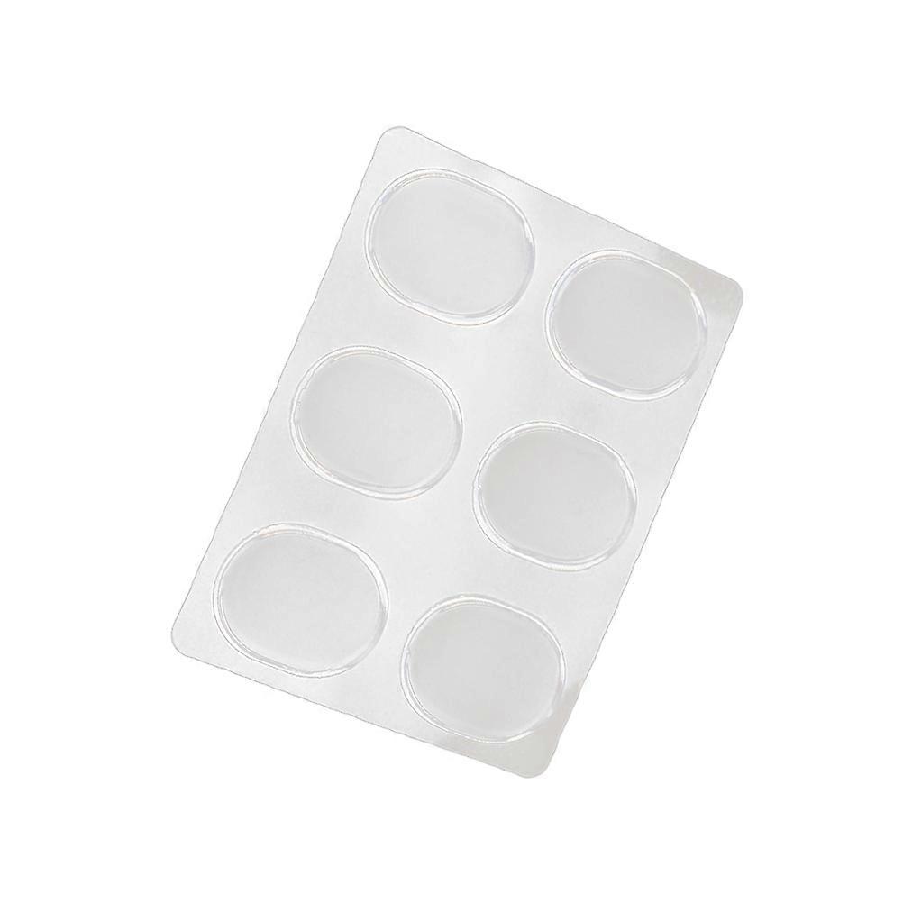 Heel Pads Transparent Gel Protector Cushions for Protecting Use 18Pcs