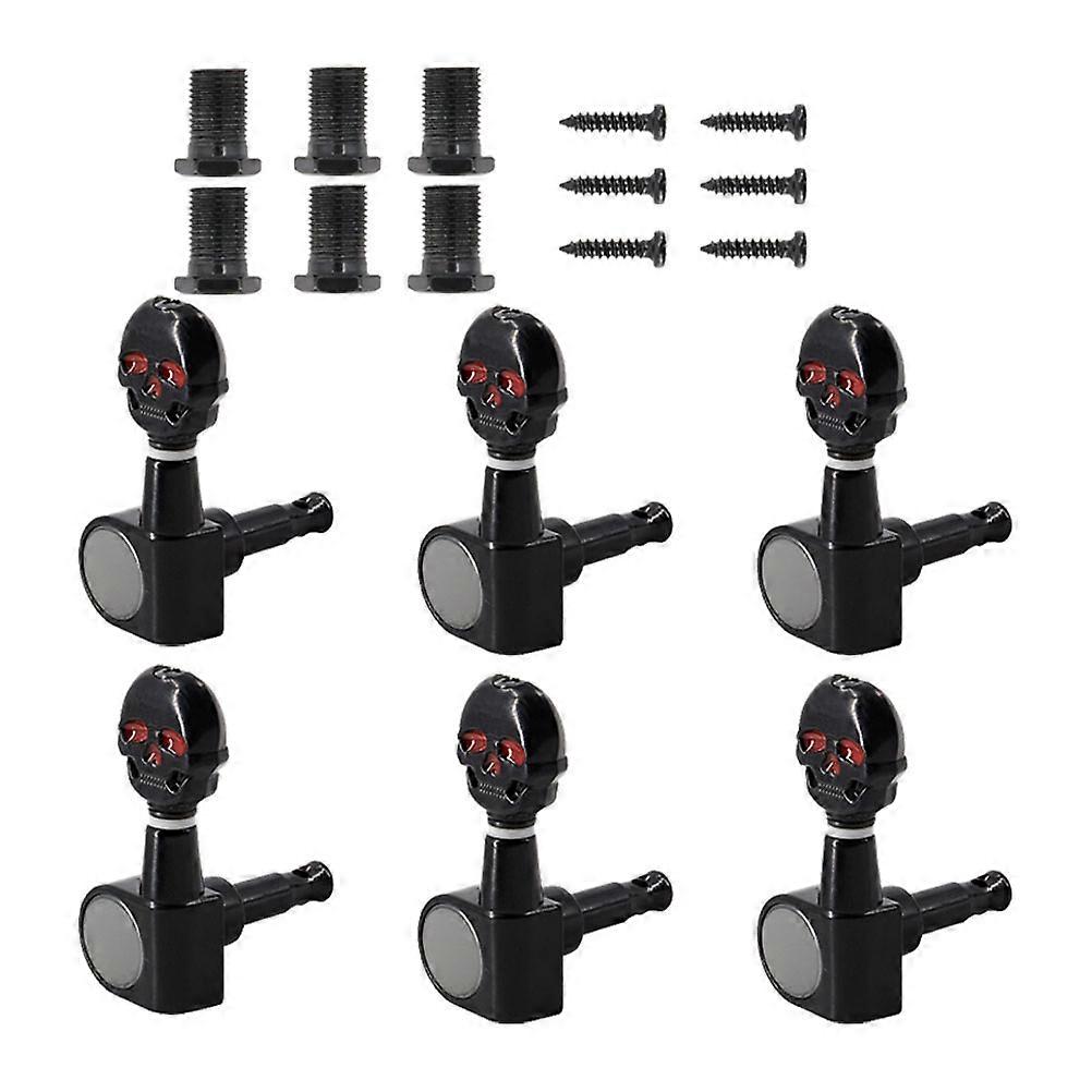 Ukulele Tuning Buttons 5 Sets for Guitar Players Practice Featuring Rectangular Design and Sound Adjustment