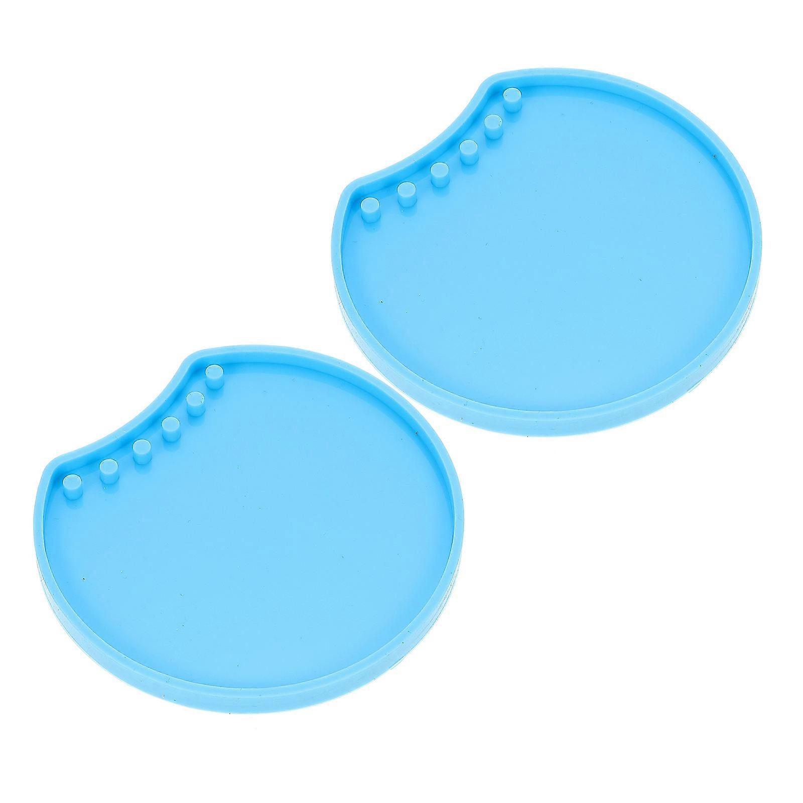 Large Mouse Ears Headband Mold For Craft Enthusiasts Perfect For Creating Unique Decorative Accessories In Sky-Blue 4Pcs