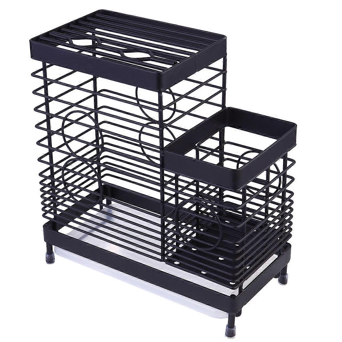 Rectangular 304 Stainless Steel Rack Holder for Kitchen Home Organization Essentials 25X23cm 2Pcs