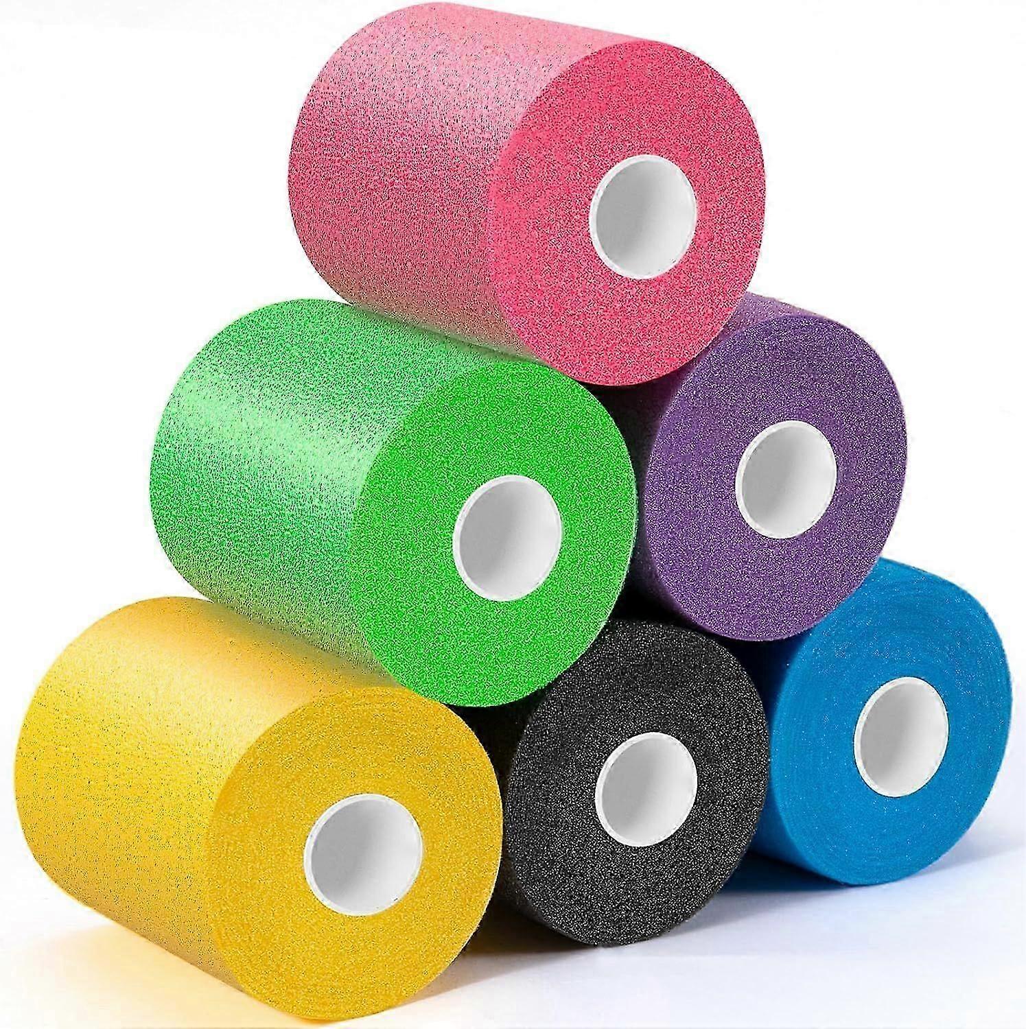 2025 Latest Model  Upgraded 6 Pack Pre Wrap Athletic, Multi Color Prewrap