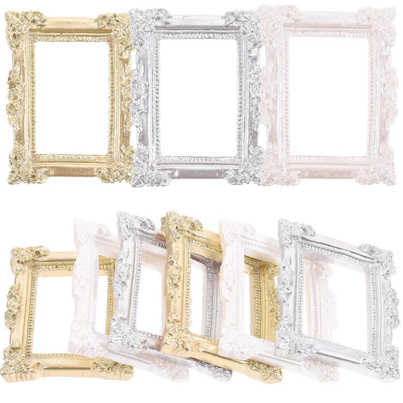 Mini Picture Frame for DIY Small Photo Holder 36Pcs Assorted Colors