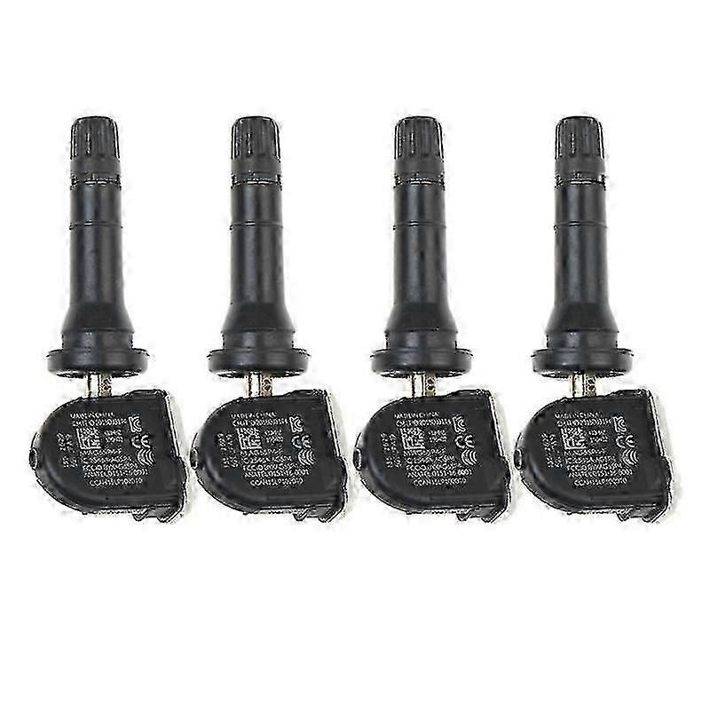 4 st Däcktryckssensor 13522629 TPMS för Opel Antara Bolt Karl för Cadillac XT5 CT6 för Chevrolet Aveo Malibu 433Mhz