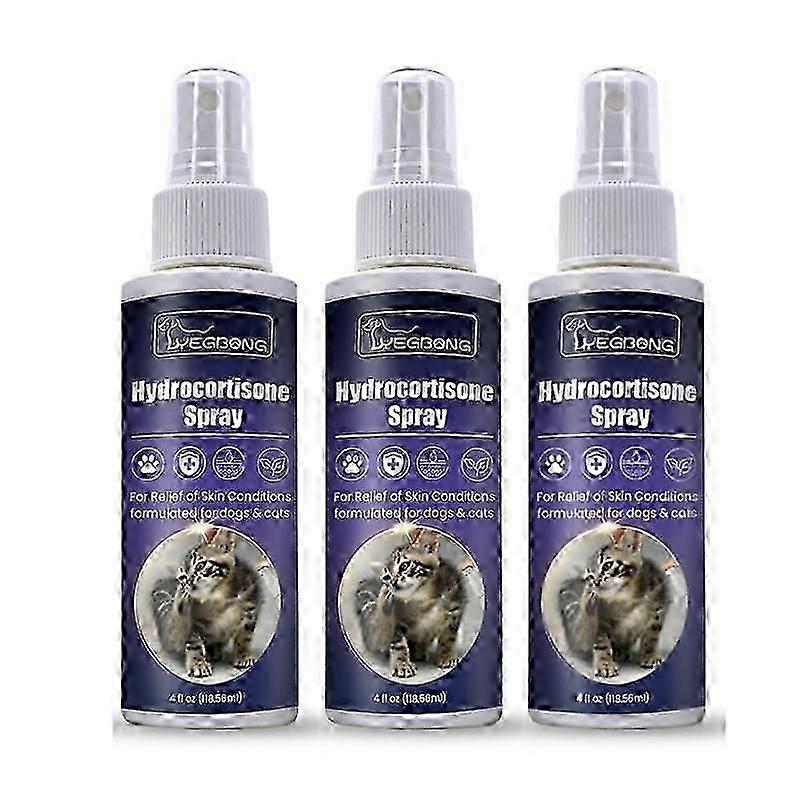 hydrocortisone spray for pet hot spots and itching