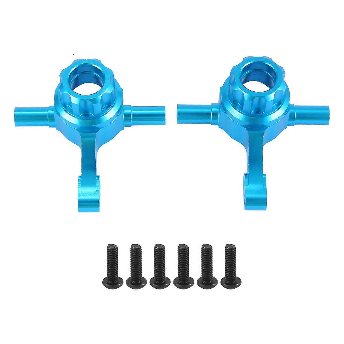 2Pcs Metal Front Upright Knuckle Arms Steering Knuckle for TT02 TT-02 1/10 RC Car Upgrade Parts