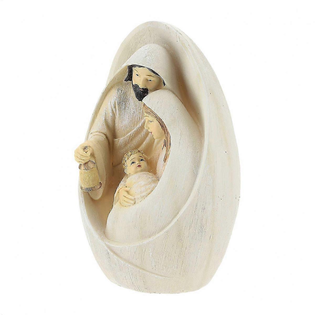 Nativity Scene, Holy Family Nativity Scene, Resin Nativity Scene, Nativity Sets for Indoor Christmas Table