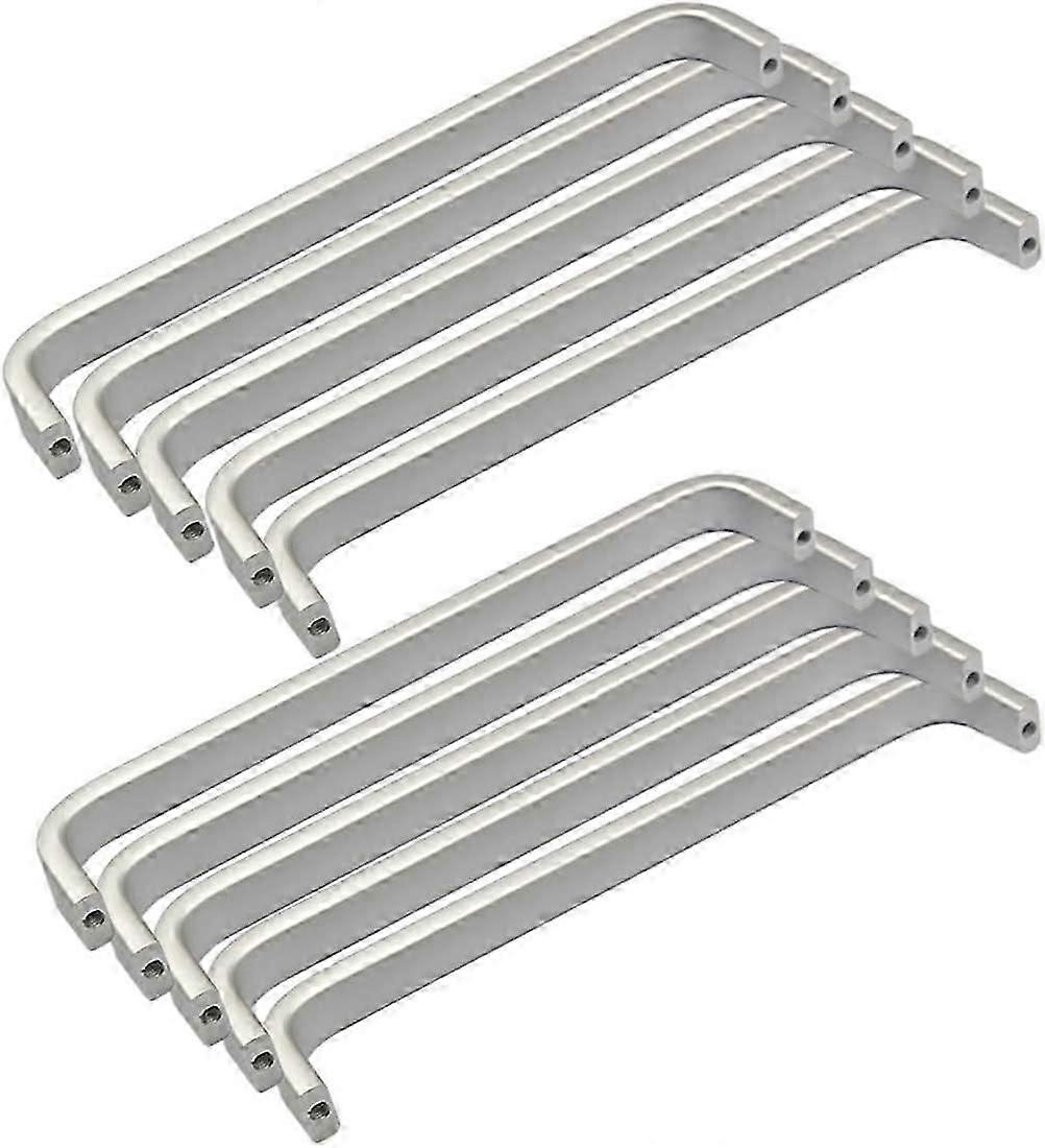 10x Knobs Aluminum Alloy Kitchen Cabinet Cupboard Drawer Handles Pull Handle 128MM