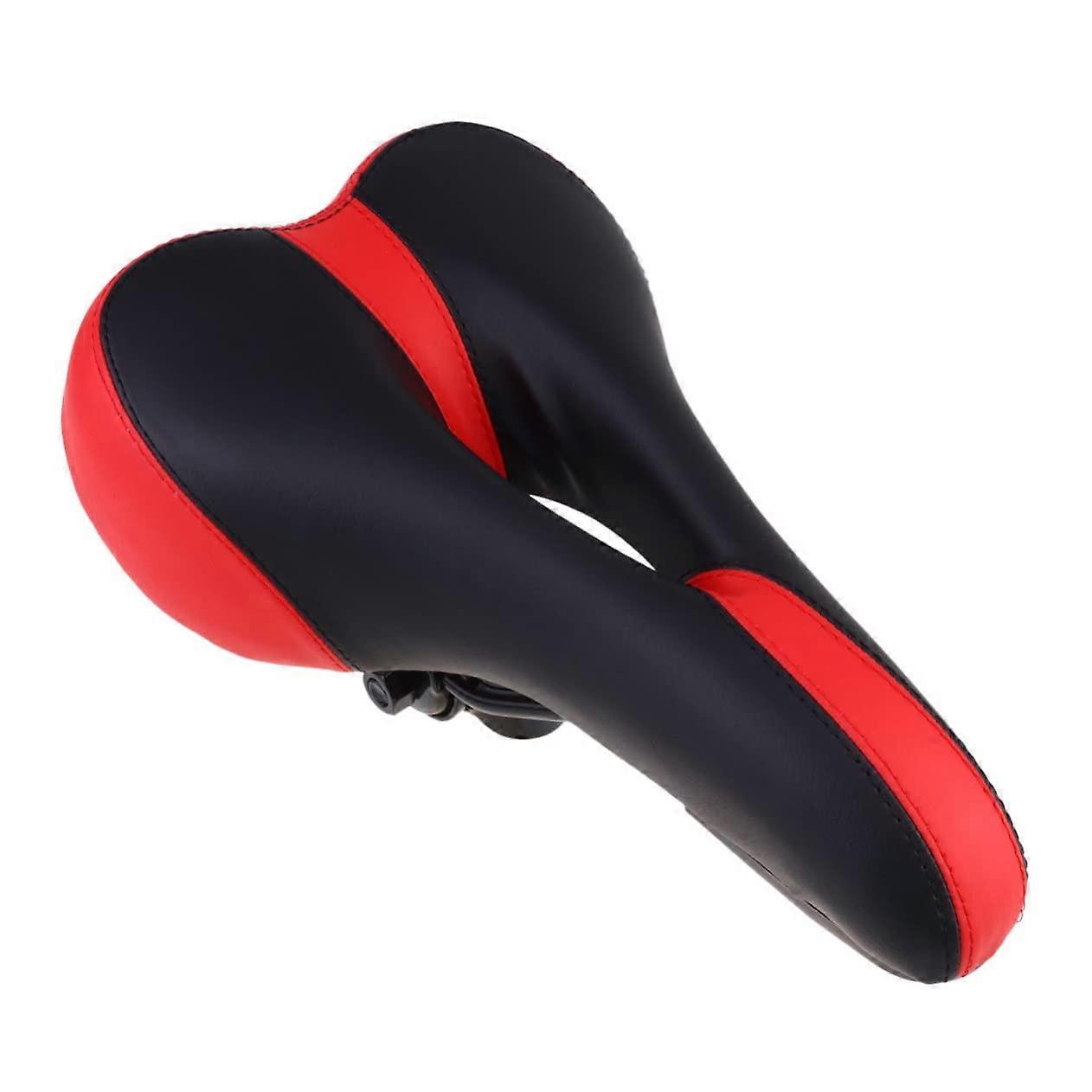 Bike Saddle Ergonomic ShockAbsorbing Thickened Cushion For Mountain Bikes Breathable Mesoporous Design ColorMatched