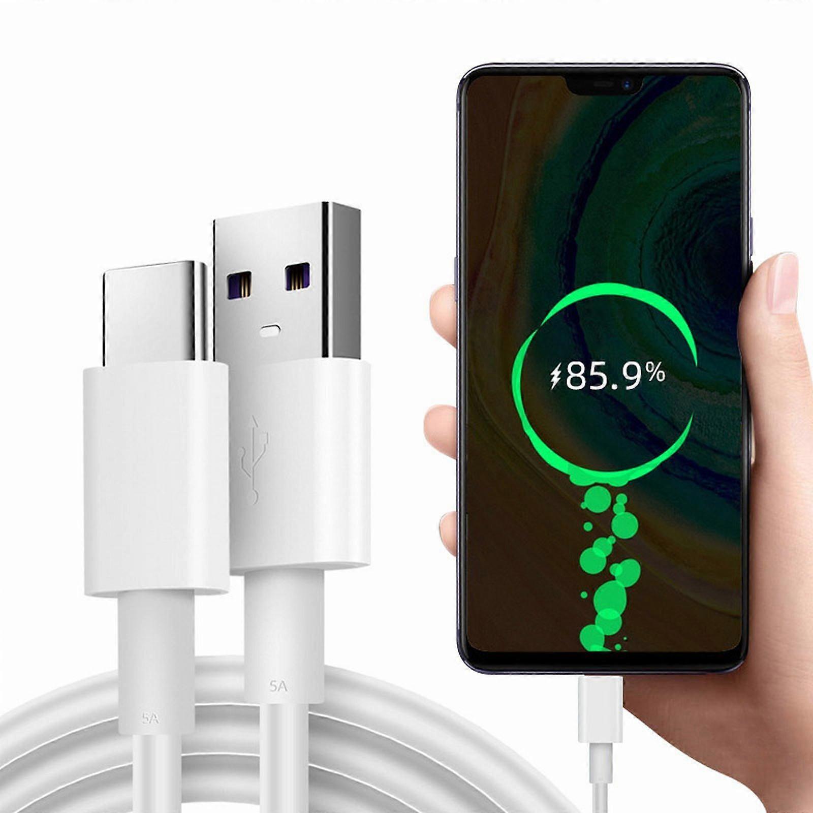 5A Fast Charge Type C Smartphone Charging Data Cable Type C Smart Fast Charge Cable 1.5m