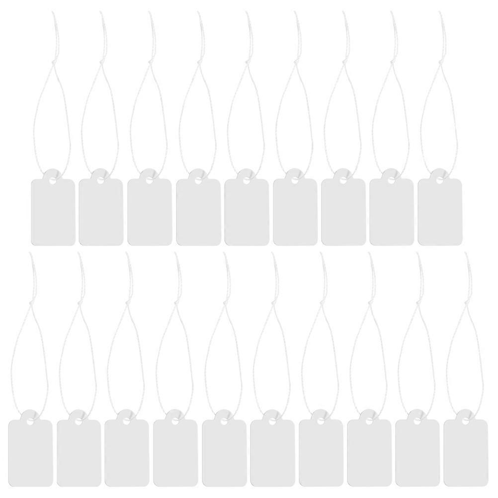Jewelry Tags Paper Tags for Hanging with String 1Set Writable Labels