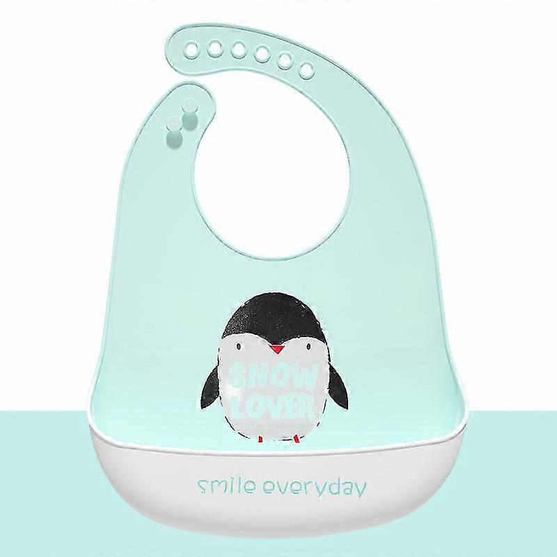 Silicone Baby Bib | Adjustable Fit Waterproof Bibs