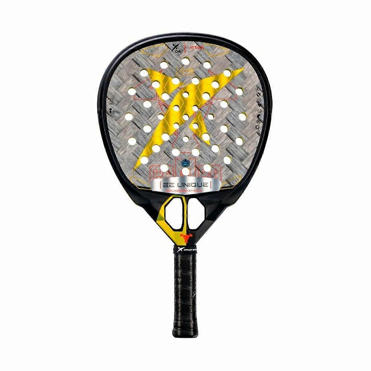 Padel Racket Drop Shot Explorer Pro Attack Yellow