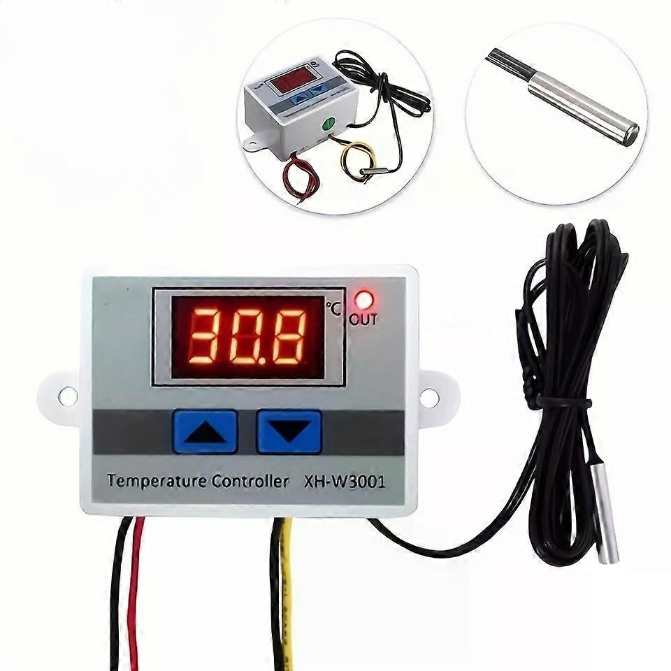 W3001 Digital Control Temperature Microcomputer Thermostat Switch Thermometer New Thermoregulator 12/24/220V